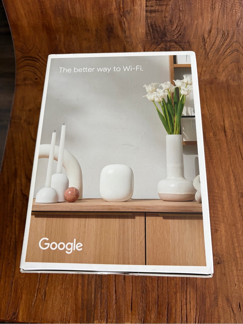 google Home Wi‑Fi Hub in White